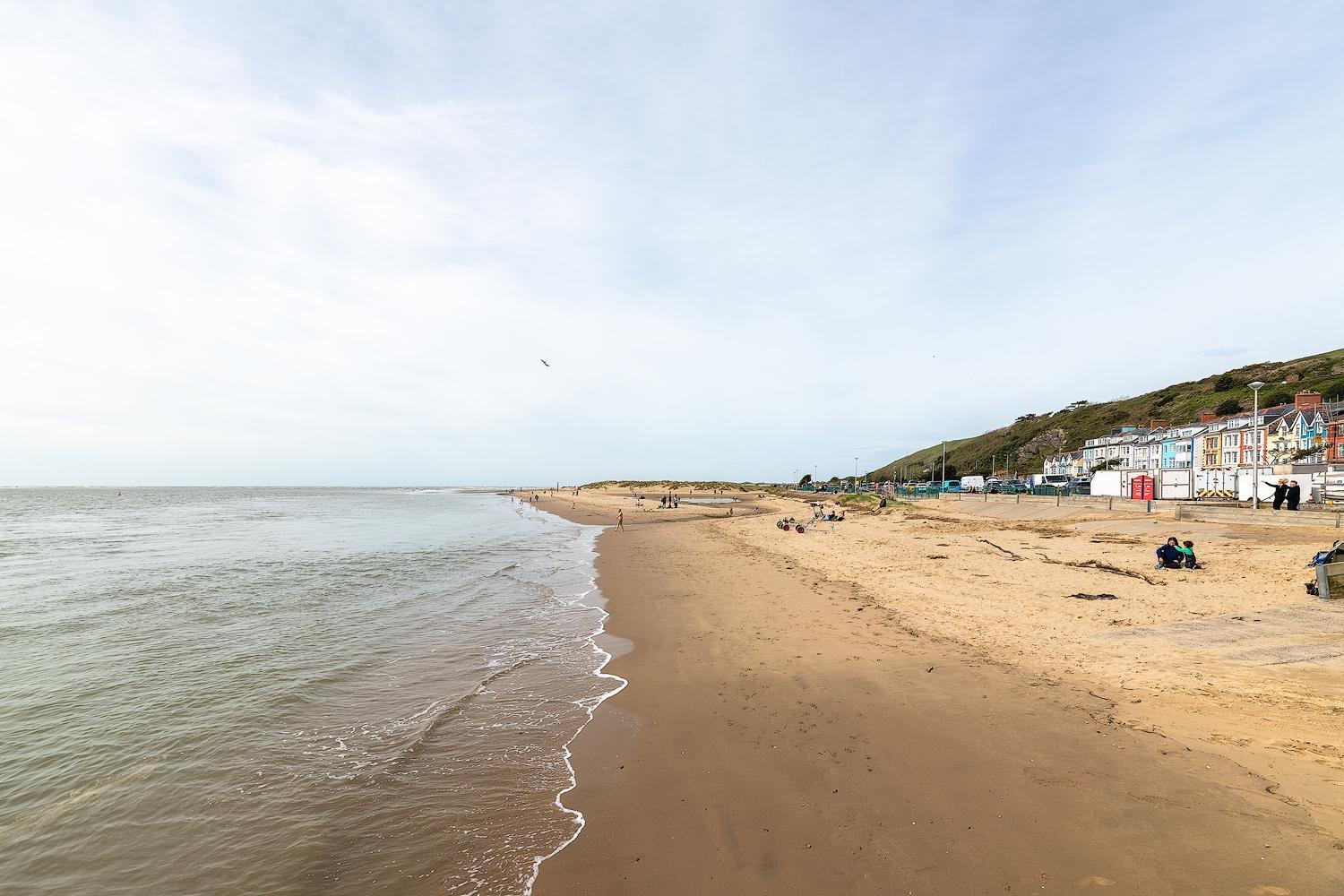 Popular Sea View Apartment Aberdyfi Eksteriør billede